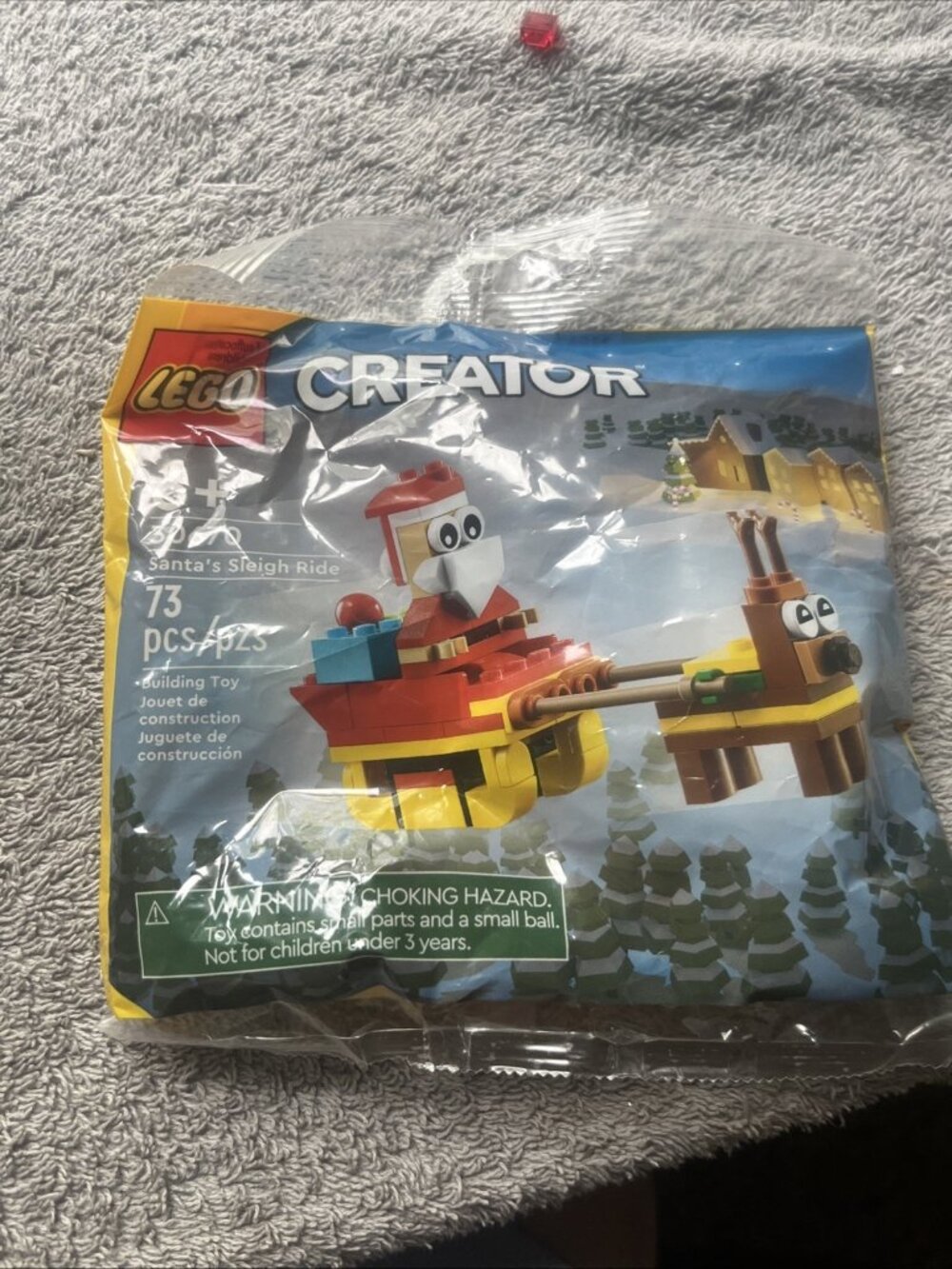 Lego Creator 30670 Santa's Sleigh Ride 73 PCS NEW LEGOLAND KIDS GO FREE COUPON